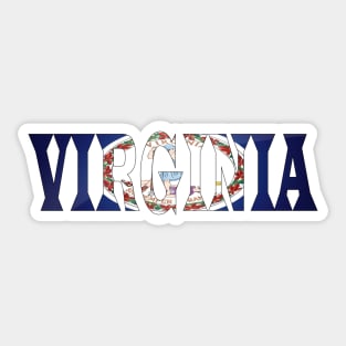 Virginia Flag Sticker